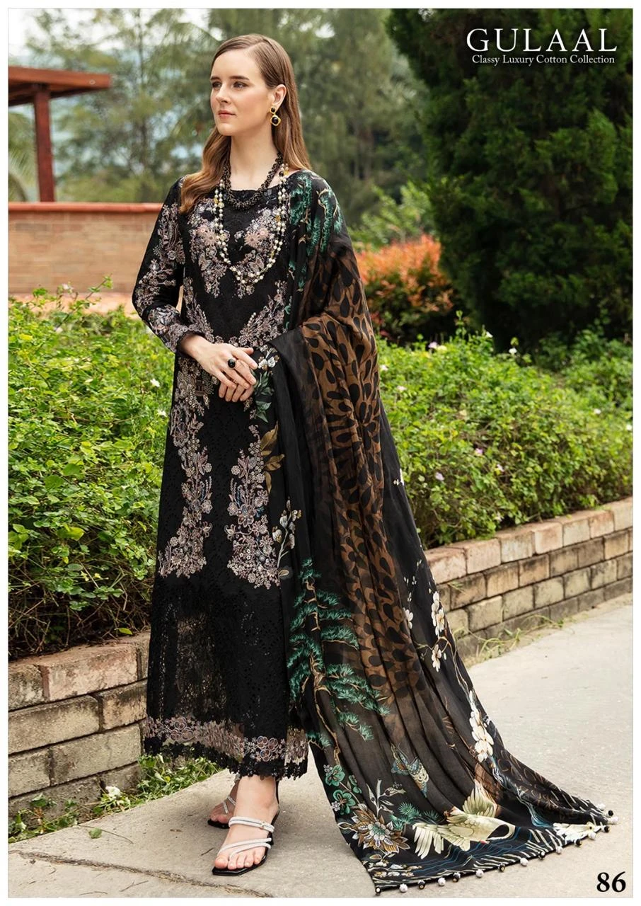 Gulaal Classy Luxury Cotton Collection Vol 9 Pure Cotton Wholesale Pakistani Salwar Suit Catalog — Wholesale Salwar Suits, MPA wholesale from Surat — view 14